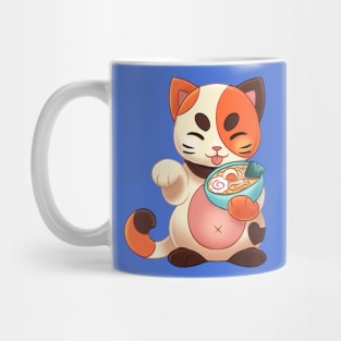 Lucky Cat-ramen Mug